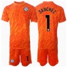 Chelsea Robert Sanchez #1 Torwart Heimtrikot 2024-25 Kurzarm (+ kurze hosen)